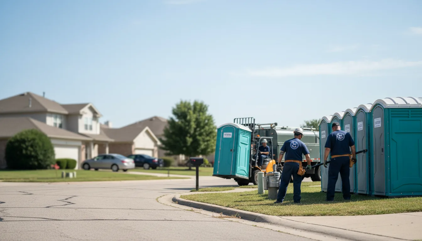 Porta Potty Rental in Fairfield, IL near me